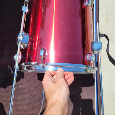 Mapex Horizon Series 4 Piece Drum Shell Pack - 10/12/14/22 - Red (189-1) image 25
