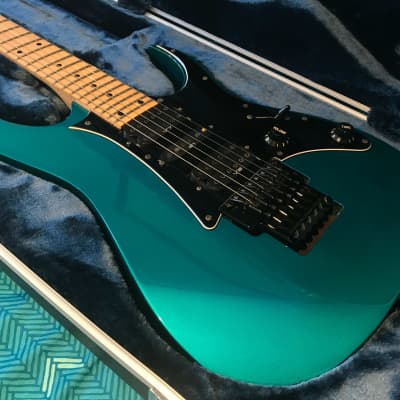 Ibanez RG550 Emerald Green, 1993. Gorgeous example, very little playing time! image 5