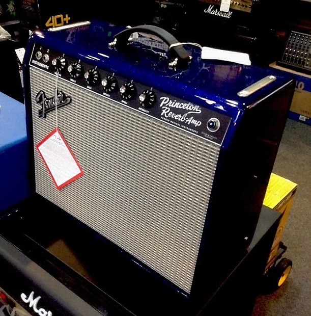 Fender '65 Princeton Ltd. Ed. Blue Sparkle Guitar Amplifier