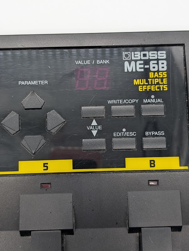 Boss ME-6B Bass Multiple Effects Pedal | Reverb