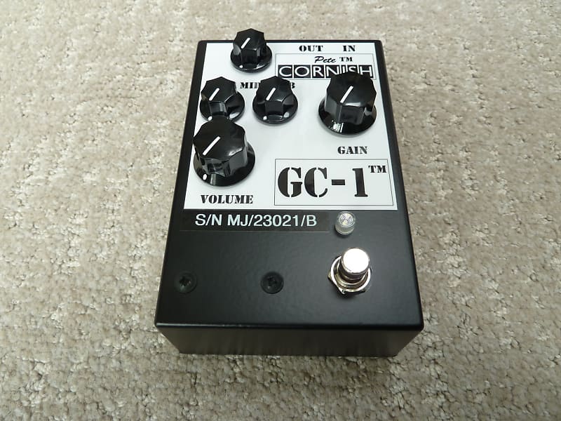 Pete Cornish GC-1 Battery Free 2023 - Black | Reverb