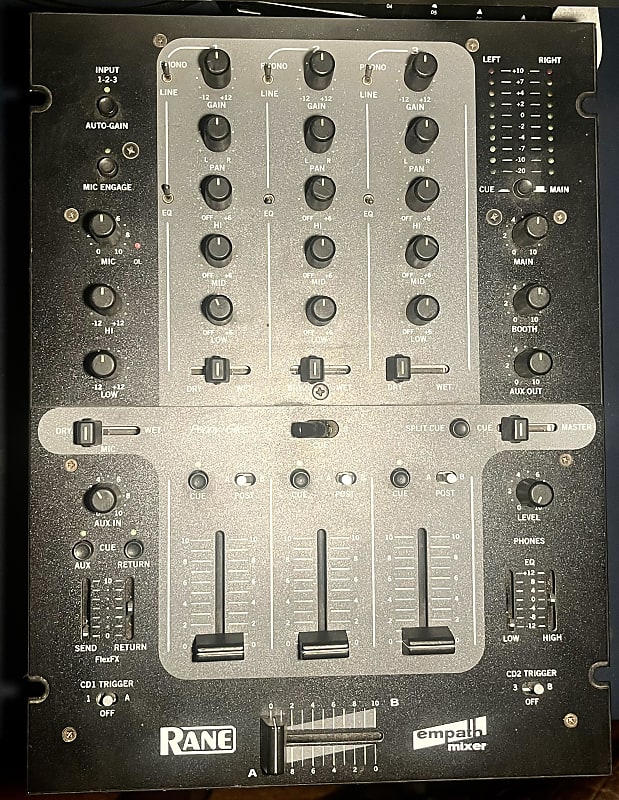 Rane Empath 2007 Dark Grey on Black Reverb