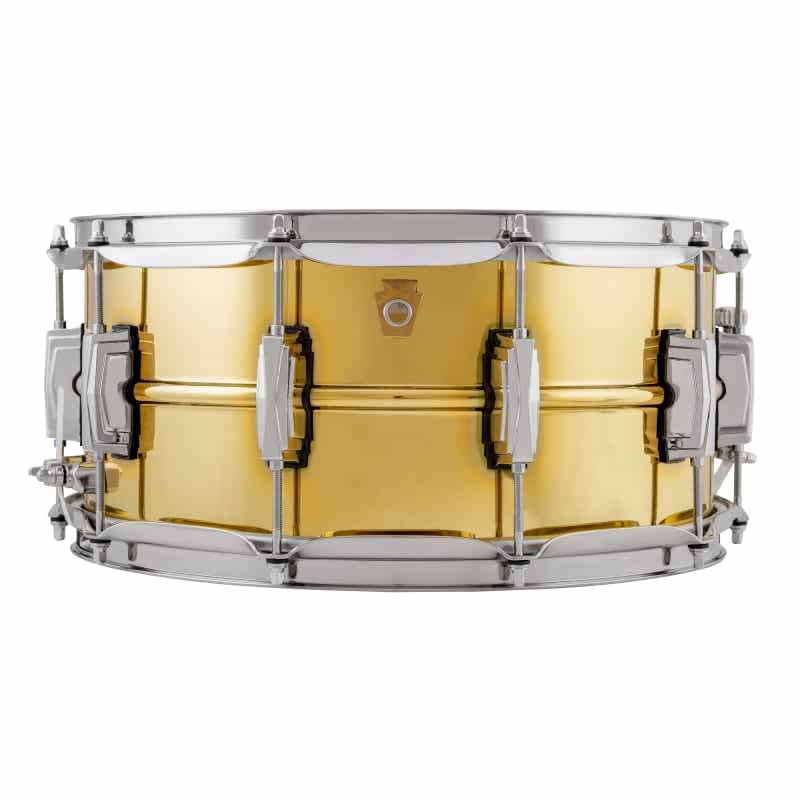 LUDWIG 14 X 5 LB416KT BLACK BEAUTY SNARE DRUM, HAMMERED BRASS SHELL –  Drumazon