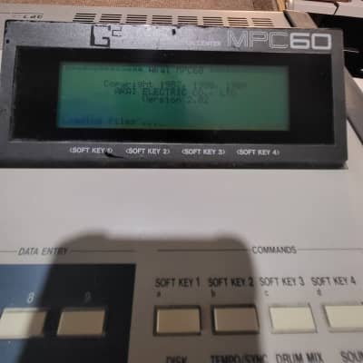 Akai MPC60 Integrated MIDI Sequencer and Drum Sampler 1988 - 1991 - Grey image 2