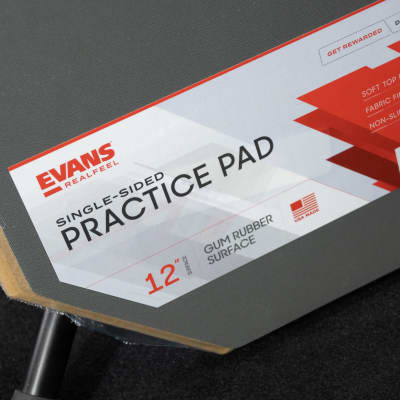 Evans RealFeel Practice Pad 12" image 2