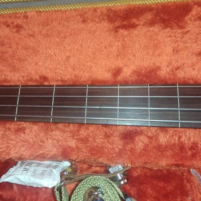 Fender FRETLESS American Jazz bass deluxe - Shoreline Gold RARE!!! image 6
