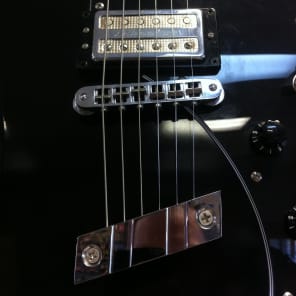DeArmond by Guild Jetstar Black w/ hardshell case RARE | Reverb