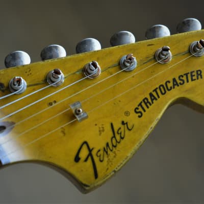 American Fender Stratocaster Relic Custom Nitro Blue Sparkle HSS image 13