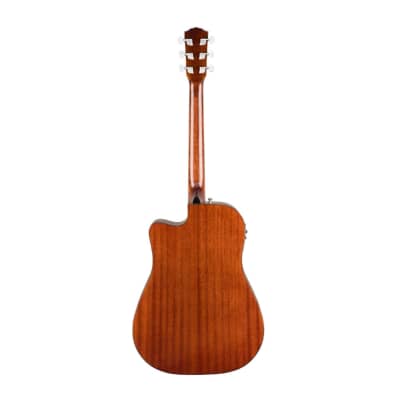 Fender CD-140SCE Dreadnought 6-String Acoustic Guitar (Right-Hand, All-Mahogany) image 7