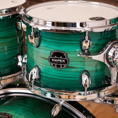 MAPEX ARMORY SPECIAL EDITION 7 PIECE DRUM KIT, EMERALD BURST image 9