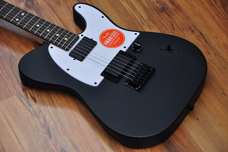 Squier jim root on sale telecaster flat black