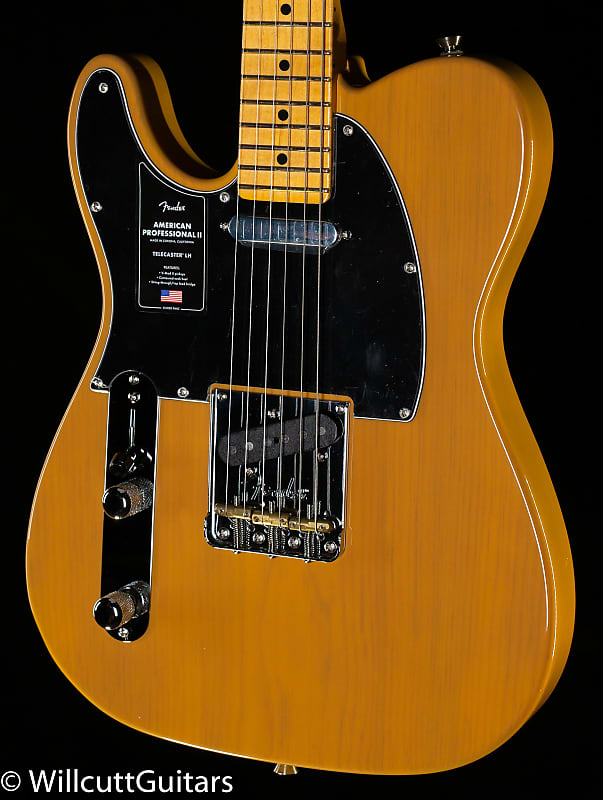 Fender American Professional II Telecaster Butterscotch Blonde Maple Fingerboard - US210054205-7.15 lbs image 1
