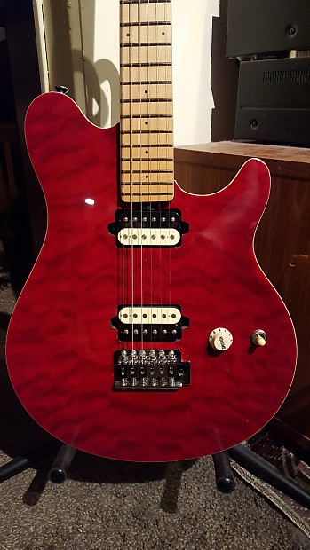 ギター Olp MM1 Axis by Musicman Ernie Ball OLP MM1 Axis Style Electric Guitar honey finish used | Mass