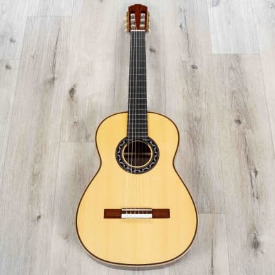 Cordoba Esteso SP Nylon Classical Acoustic Guitar, Solid European Spruce Top image 4