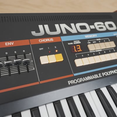 🎁SALE!! ✅ Roland Juno-60 ✅ Perfect working ✅ incl PowerTrans to 100-240V image 6