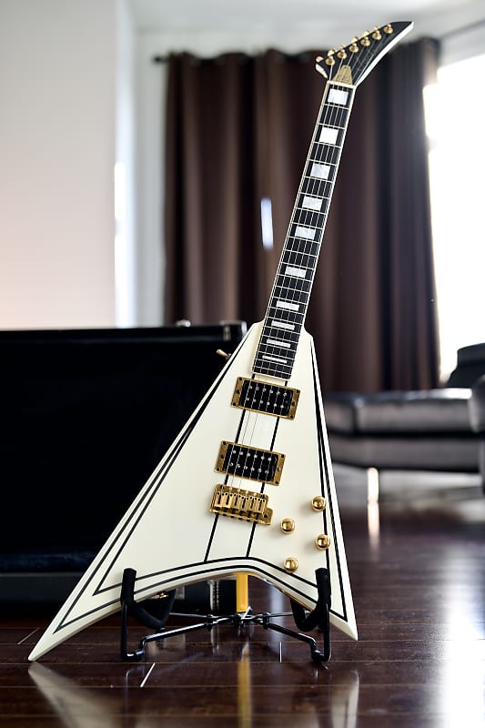 Jackson Stars Randy Rhoads Neck Thru Ebony FB RR Made in