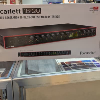 Focusrite Scarlett 18i20 3rd Gen USB Audio Interface 2019 - Present - Black image 1