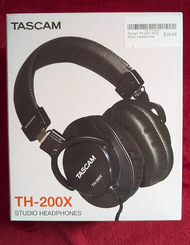 TASCAM TH-300X Studio Headphones 2010s - Black  			
