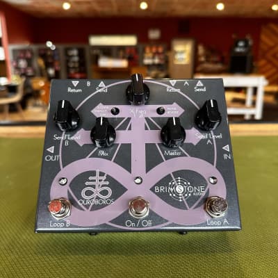 Brimstone Audio OB-1 Ouroboro Dual Band Effects Loop Switching System 2010s - Black image 1