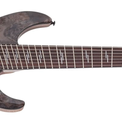 Schecter Omen Elite-7 Multiscale Charcoal Electric Guitar B-Stock image 1