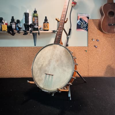 30's The Gibson Trap Door Tenor Banjo for sale