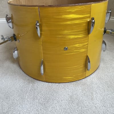 Sonor Tear Drop 20” x 14” Bass Drum 70s Yellow Gelb image 10