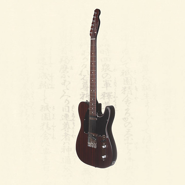 Fender Japan Limited Rosewood Telecaster Electric Guitar - Natural Tl-Rose  Nat