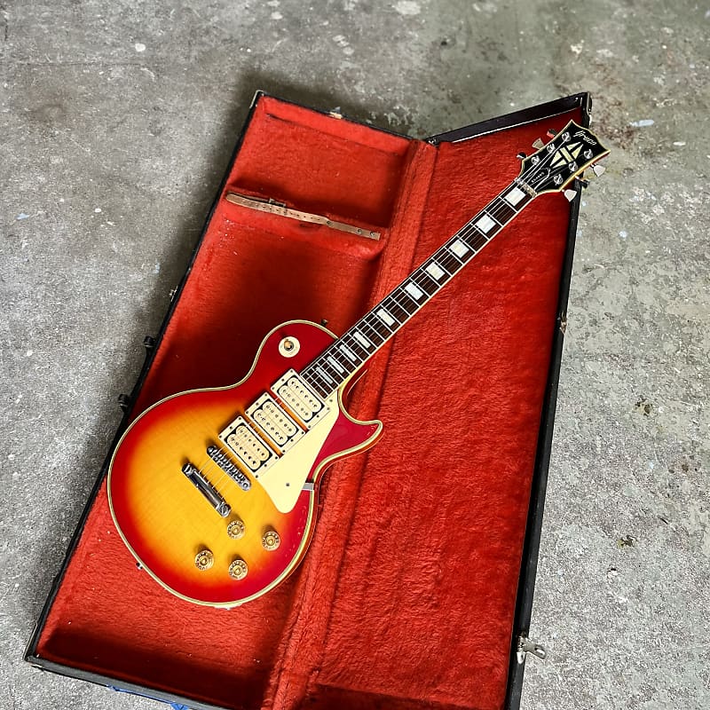 Greco EG-600 Custom Ace Frehley 1978 - Cherry sunburst 3