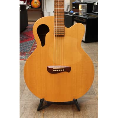 2005 Tacoma Thunderhawk BM6C Baritone Guitar natural image 1