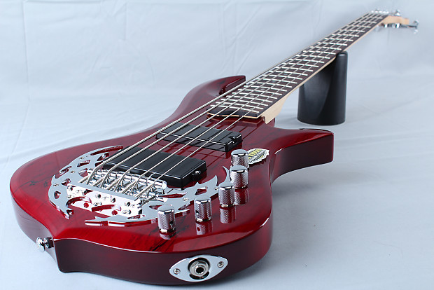 Traben Array Limited 5 String Bass Guitar Red TRAAL5STRD
