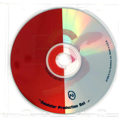 E-MU Systems Emulator Production Set CD-ROM Emulator CD-101 1996