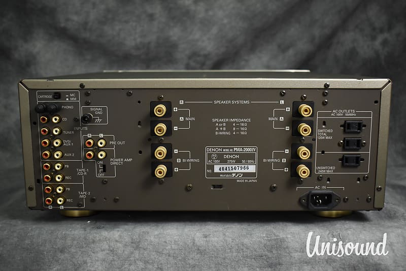 Denon PMA-2000IV Integrated Amplifier in Excellent Condition 