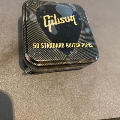 Gibson Standard Pick Tin (50 pcs) - Heavy for sale