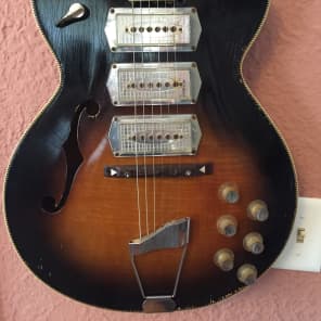 Old Kraftsman Hollow Body Vintage Guitar image 1