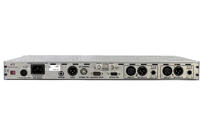 API A2D Dual Mic Preamp and A/D Converter image 3