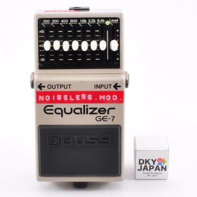 Boss GE-7 Modified Noiseless Equalizer PSA Guitar Effects Pedal Used From Japan #DH48260 image 1