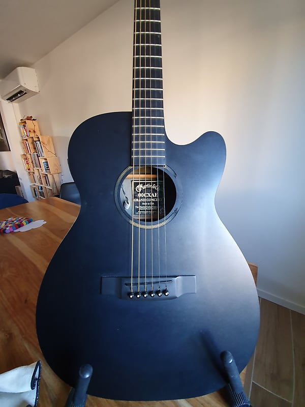 Martin 00CXAE 2000s Black Reverb