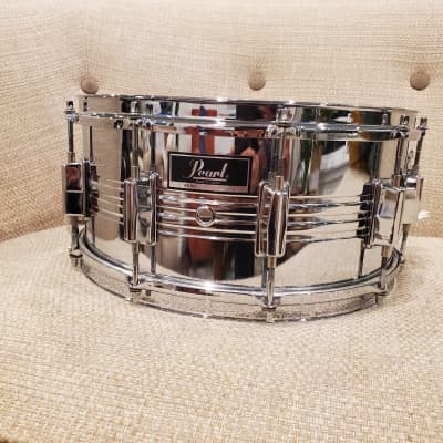 Pearl 4414D 6.5x14 Snare Drum 1980s image 3