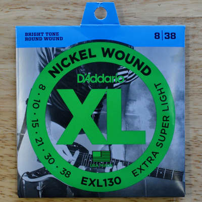 D'Addario Nickel Wound XL Strings Extra Super Light Set for sale