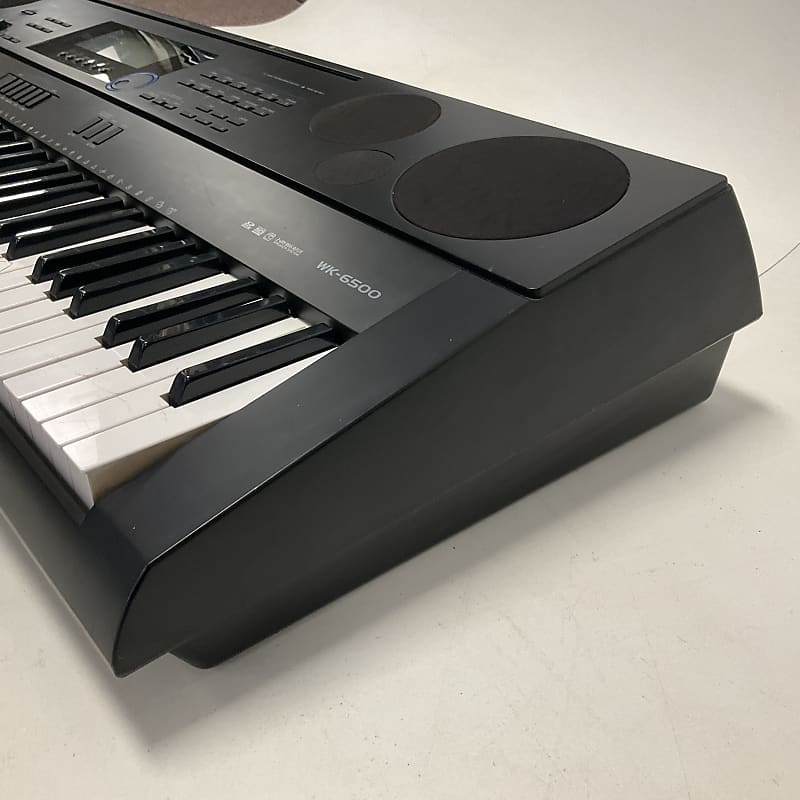 カシオ CASIO WK-6500 電子ピアノ 76鍵盤 Casio WK6500 76 Key WK Keyboard With Case No Power Adapter