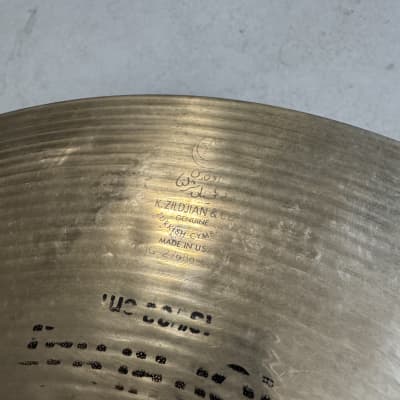 Zildjian K 13β hihat Cymbals image 5