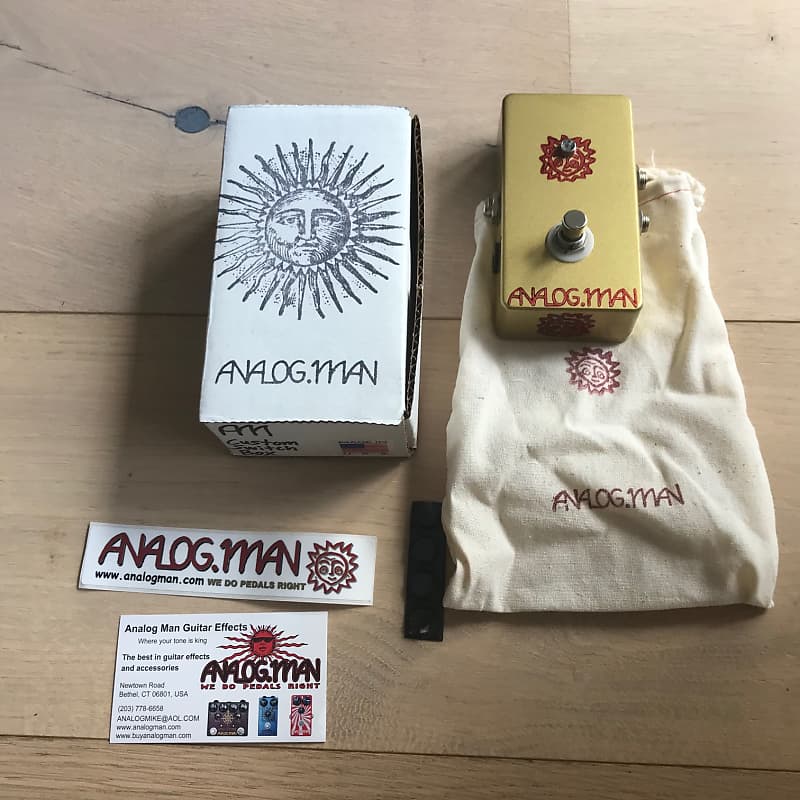 Analogman Custom built effects loop, buffer and tuner out Reverb