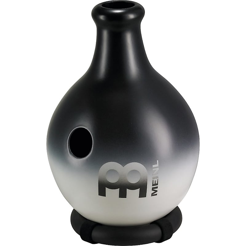 MEINL Fiberglass Liquid Ibo Drum Black/White | Reverb