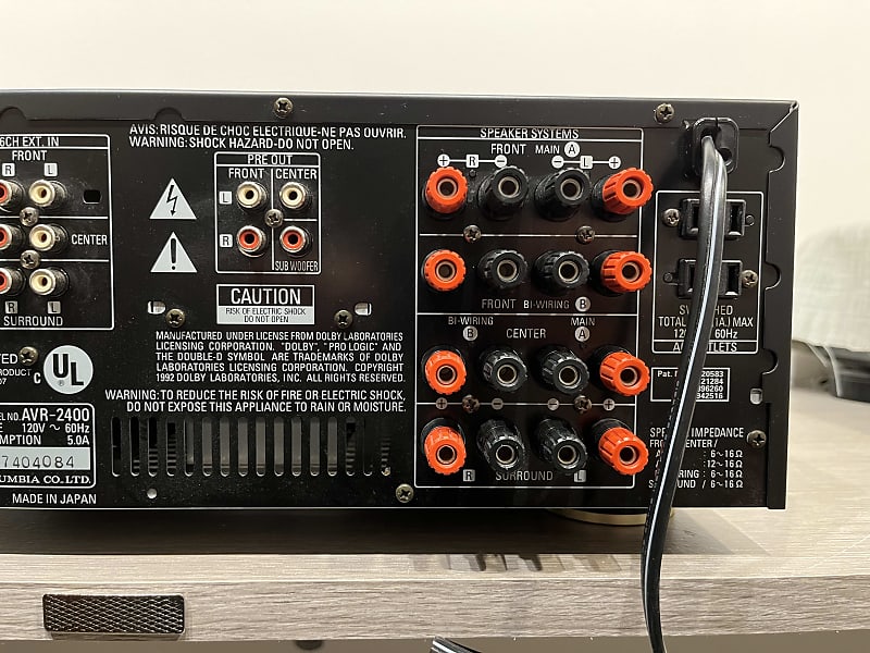 Denon AVR 2400 Stereo A/V Receiver | Reverb