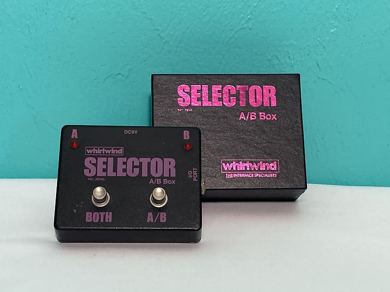 ギター Whirlwind A/B SELECTOR Whirlwind Selector A/B Switching Box Overview - YouTube