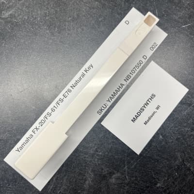 ORIGINAL Yamaha/Korg Replacement D Key (NB107550) for Yamaha DX7/DX5/DX9, SY77/SY85/SY99, Korg M1, Wavestation, Z1, etc
