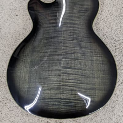 D'ANGELICO Excel DH 6 String Grey Black Finish electric guitar #DAEDHGRBGT #3 image 4