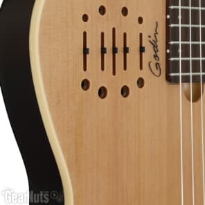 Godin MultiAc Nylon Encore Acoustic-Electric Guitar - Natural Semi-Gloss image 10