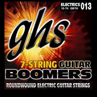 GHS Boomers Electric Guitar Strings GB7H 7-string set 13-74 image 1