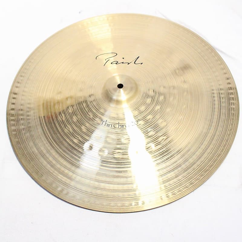 Paiste 20" Signature Thin China Cymbal 1989 - 2006 image 1